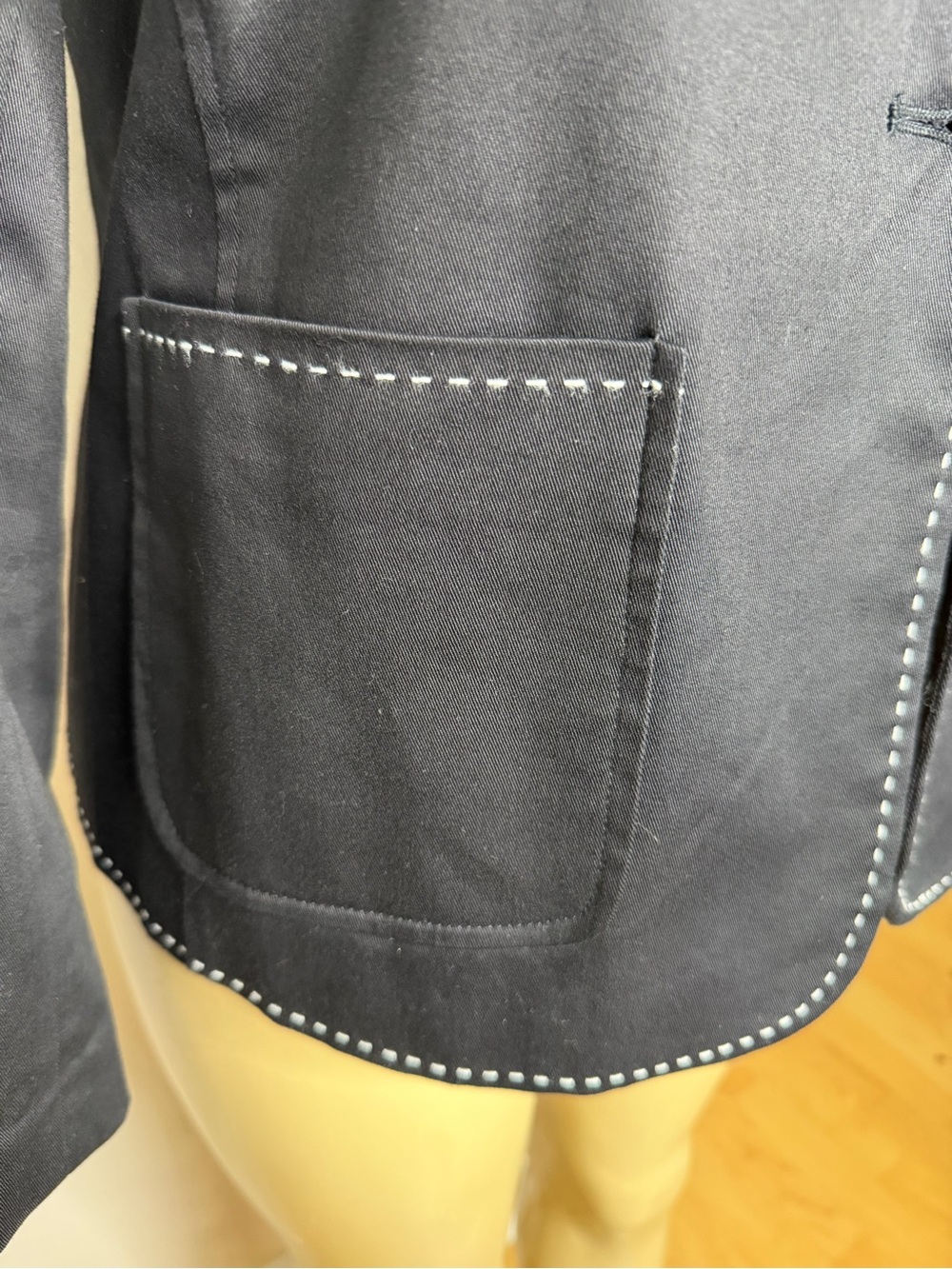 Tower Hill Sport Women’s Black Blazer Size 10 - Picture 6 of 11